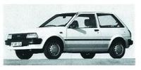 pièces détachées de carrosserie pour TOYOTA STARLET DE 01/1985 A 12/1989