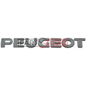 MONOGRAMME ARRIERE "PEUGEOT" pour PEUGEOT 207 CC DE 01/2007 A 12/2015