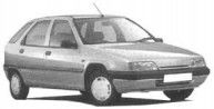 pièces détachées de carrosserie pour CITROEN ZX DE 03/1991 A 07/1998