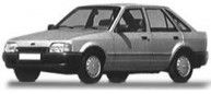 pièces détachées de carrosserie pour FORD ESCORT (4) DE 01/1986 A 09/1990
