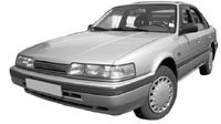 pièces détachées de carrosserie pour MAZDA 626 (GD) DE 09/1987 A 04/1992