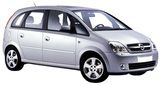 pièces détachées de carrosserie pour OPEL MERIVA DE 01/2003 A 01/2006