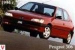 pièces détachées de carrosserie pour PEUGEOT 306 (1) DE 02/1993 A 02/1997