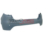 PARE-CHOCS ARRIERE , A PEINDRE , AVEC RADAR , PARTIE SUPERIEURE