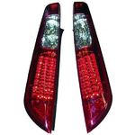 jeu droit + gauche de feu arrières design, rouge/blanc, LED        FOCUS, 04->>            +LED