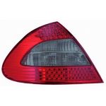 jeu droit + gauche de feu arrières design, LED, rouge-noir,     W211 02->>                  LED