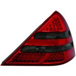 jeu droit + gauche de feu arrières design, LED, rouge-noir,      R170 96->>