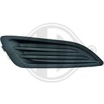 GRILLE DROITE DE PARE-CHOCS AVANT , SANS EMPLACEMENT ANTIBROUILLARD , NOIRE