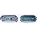jeu droit + gauche de feu répétiteurs design, chrome, LED       VW+SEAT, 97->>                  LED