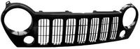 GRILLE DE CALANDRE (NOIRE) , MODELE AVEC EMPLACEMENT ANTIBROUILLARD