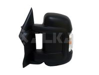 RETROVISEUR GAUCHE , MANUEL , CLIGNOTANT , NOIR , BRAS COURT