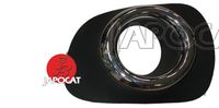 ENJOLIVEUR D'ANTIBROUILLARD AVANT DROIT , MODELE NOIR/CHROME