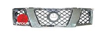 GRILLE DE CALANDRE , CHROMEE