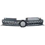 GRILLE DE CALANDRE , NOIRE + CHROME (MODELE GTD)