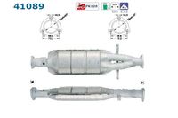 CATALYSEUR POUR MODELE 1.7 i TWIN SPARK/116 CV DE 1992 A 1996