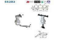 CATALYSEUR POUR MODELE 1.2 i/60 CV AVEC ORDINATEUR DE BORD A PARTIR DE SEPTEMBRE 2000