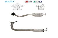 CATALYSEUR POUR MODELE 1.6 i 16 V/88 CV DE SEPTEMBRE 1992 A JANVIER 1995