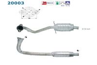 CATALYSEUR POUR MODELE 1.6 i 16 V/90 CV DE JANVIER 1994 A DECEMBRE 1995