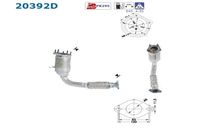 CATALYSEUR POUR MODELE 1.8 D/60 CV A PARTIR DE OCTOBRE 1997