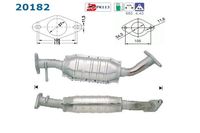 CATALYSEUR POUR MODELE 1.6 i 16 V/95 CV DE MAI 1998 A SEPTEMBRE 2000