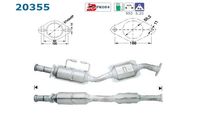 CATALYSEUR POUR MODELE 2.0 i/118 CV DE AOUT 1990 A AVRIL 1993