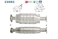 CATALYSEUR POUR MODELE 2.0 i 16 V/128 CV A PARTIR DE JUILLET 1997