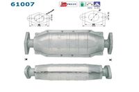 CATALYSEUR POUR MODELE 1.5 i/83 CV DE AOUT 1989 A SEPTEMBRE 1994