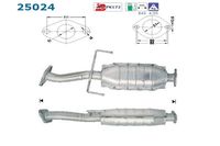 CATALYSEUR POUR MODELE 1.5 i/80 CV DE JUIN 1996 A JUIN 1999