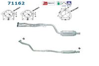 CATALYSEUR POUR MODELE CLASSE C180 122 CV W202 DE MARS 1993 A DECEMBRE 1996