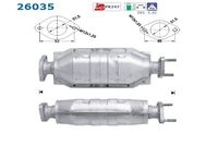 CATALYSEUR POUR MODELE 1.3 i/75 CV DE DECEMBRE 1991 A OCTOBRE 1995