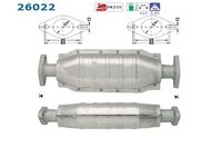 CATALYSEUR POUR MODELE 2.0 i 16 V/150 CV DE AVRIL 1991 A 1996