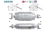 CATALYSEUR POUR MODELE 2.0 i 16 V 4WD/133 CV DE JUIN 1992 A AOUT 1996