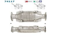 CATALYSEUR POUR MODELE 1.6 i 16 V/97 CV DE MAI 1993 A SEPTEMBRE 2000