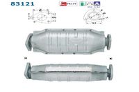 CATALYSEUR POUR MODELE 620/2.0 i 16 V/113 CV DE AVRIL 1993 A MARS 1996