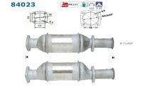 CATALYSEUR POUR MODELE 2.1 i 16 V/136 CV DE 1990 A 1993