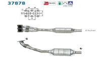 CATALYSEUR POUR MODELE 2.0 i/115 CV A PARTIR DE DECEMBRE 1998