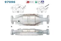 CATALYSEUR POUR MODELE 440/1.6 i/84 CV DE NOVEMBRE 1991 A SEPTEMBRE1993