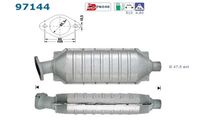 CATALYSEUR POUR MODELE S40/1.6 i 16 V/105 CV DE 1996 A DECEMBRE 1998