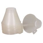 paquet de 12 filtres plastique conique 125 microns (promotion)