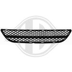 GRILLE CENTRALE DE PARE CHOCS AVANT / MODELE AVEC MOULURE NOIRE