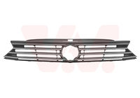 GRILLE DE CALANDRE , NOIRE ET CHROMÉE , OUVERTE