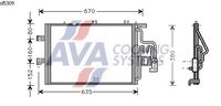 RADIATEUR  DE CLIMATISATION , TYPE (1.7 Di) , MODELE DE 09/2000 A 07/2003 , BOITE DE VITESSES MANUELLE.