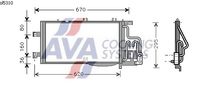 RADIATEUR  DE CLIMATISATION , TYPE (1.7 DTi) , MODELE DE 09/2000 A 07/2003 , BOITE DE VITESSES MANUELLE.