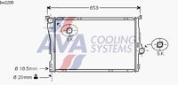 RADIATEUR D'EAU , POUR MOTEUR DIESEL AVEC CLIMATISATION