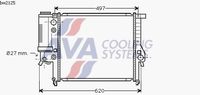 RADIATEUR D'EAU , MODELES 1.8 i - 8V + 1.9 i -1 6V , A PARTIR DE 10/1995