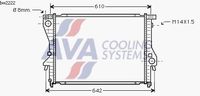 RADIATEUR D'EAU , MODELE 2.8 i - 24V , A PARTIR DE 03/1997