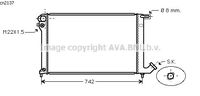 RADIATEUR D'EAU / POUR MOTEUR DIESEL / SANS CLIMATISATION / TYPE 1.8 D , 1.9 D , 2.0 Hdi