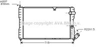 RADIATEUR D'EAU / POUR MOTEUR DIESEL / SANS CLIMATISATION / TYPES 2.1 Di , 2.1 DT , 2.5 DT ,