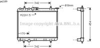 RADIATEUR D'EAU / POUR MOTEUR ESSENCE / AVEC CLIMATISATION / TYPES 1.1 i , 1.4 i , 1.6 i , 2.0 i 16V