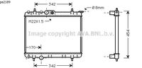 RADIATEUR D'EAU / POUR MOTEUR ESSENCE / AVEC CLIMATISATION / TYPES 1.1 i , 1.4 i , 1.6 i , 2.0 i 16V